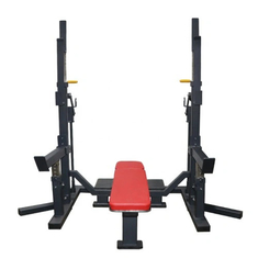 EQUIPAMENTO DE GYM BENCH PRESS BARBELL SQUAT FRAME Gimnasio