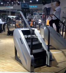 La máquina inmóvil del escalador de la escalera de la aptitud del gimnasio 30 grados se inclina tipo