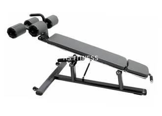 Estante del banco de peso de la aptitud de la vida, banco abdominal ajustable del crujido