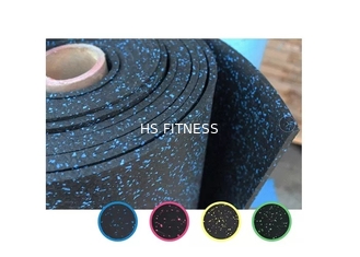 Suelo de goma amortiguador de la reducción del nivel de ruidos de los accesorios de la aptitud del gimnasio del OEM