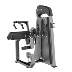 Máquina asentada comercial del tríceps para el entrenamiento del club del gimnasio