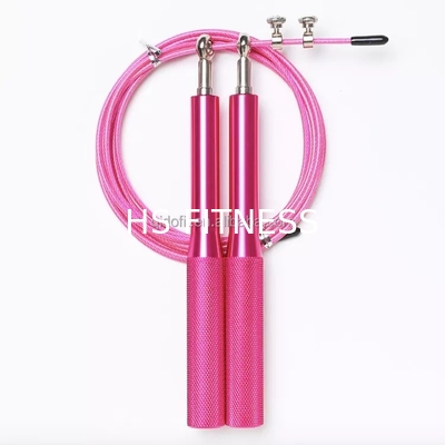 Comba plástica de la comba de encargo al por mayor de Logo Training Fintness Accessories Aluminum