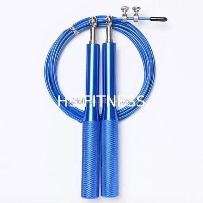 Comba plástica de la comba de encargo al por mayor de Logo Training Fintness Accessories Aluminum