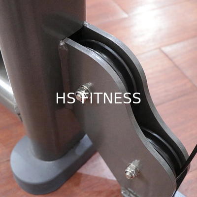 Equipo de gimnasio con doble polea ajustable para cables interiores