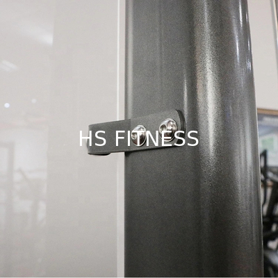 Equipo de gimnasio con doble polea ajustable para cables interiores