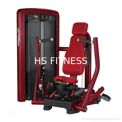Máquina para ejercicios de gimnasia con presas para el pecho