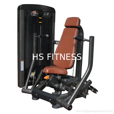 Máquina para ejercicios de gimnasia con presas para el pecho