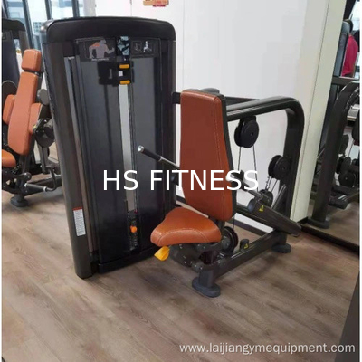 Equipo de gimnasio Pin cargado de acondicionamiento físico tríceps Presione hacia abajo
