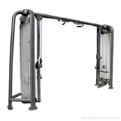Máquina multifuncional de gimnasio con cable ajustable