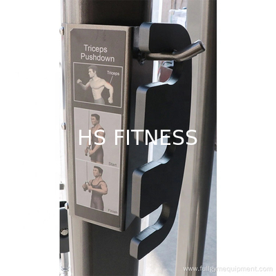 Máquina multifuncional de gimnasio con cable ajustable