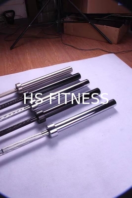 Los accesorios profesionales del entrenamiento del gimnasio la barra olímpica del levantamiento de pesas