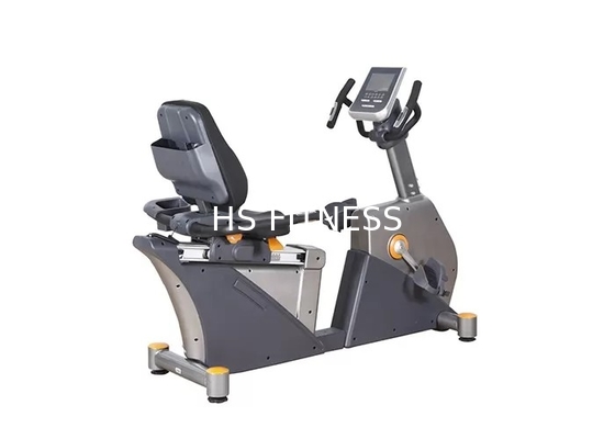 Bici reclinada asentada del gimnasio inmóvil, bici de ciclo interior magnética ajustable