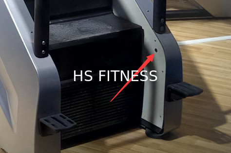 La máquina inmóvil del escalador de la escalera de la aptitud del gimnasio 30 grados se inclina tipo