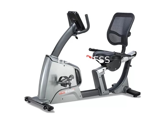 Instructor elíptico English Language del gimnasio de la bici de la rueda volante reclinada adulta de la resistencia