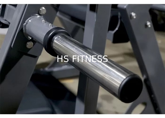 equipo del gimnasio de la fuerza del martillo 300kg, máquina cargada de plata de la placa negra