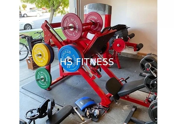 equipo de la aptitud del cuerpo de la placa de la fuerza del martillo 188kg, máquina linear de la prensa de la pierna 45°