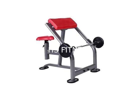 Los deportes asentados cargan el estante comercial del gimnasio de Scott Curl Biceps Workout Bench