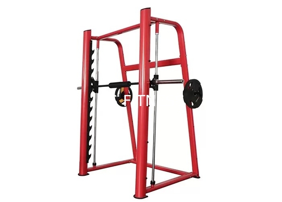 Engranaje agazapado Smith Machine de la aptitud del estante del poder de la calidad comercial del equipo durable del gimnasio
