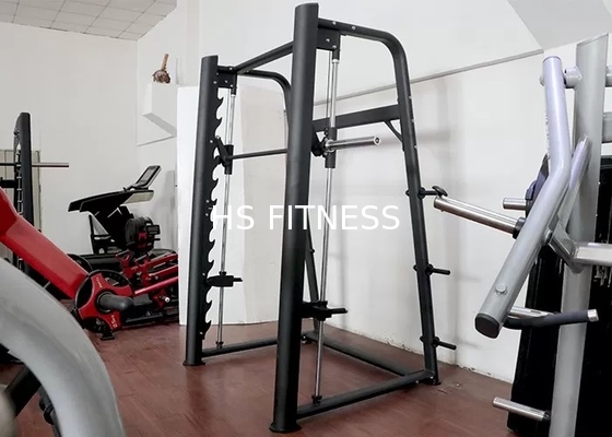 Aptitud agazapada Smith Machine del estante del poder de Q235 213kgs