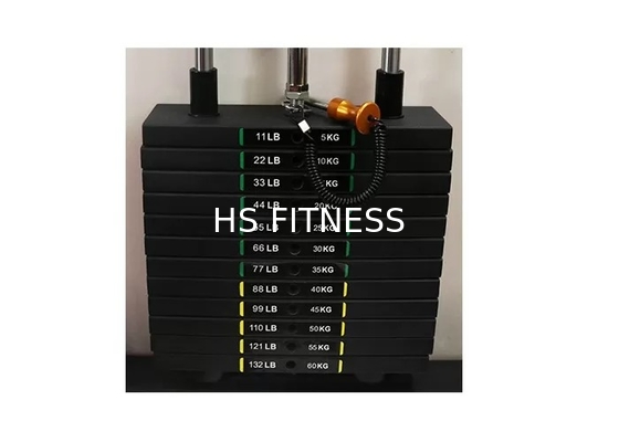 Equipo del gimnasio del HS del marco de la astilla, máquina de la prensa de Tricep del levantamiento de pesas