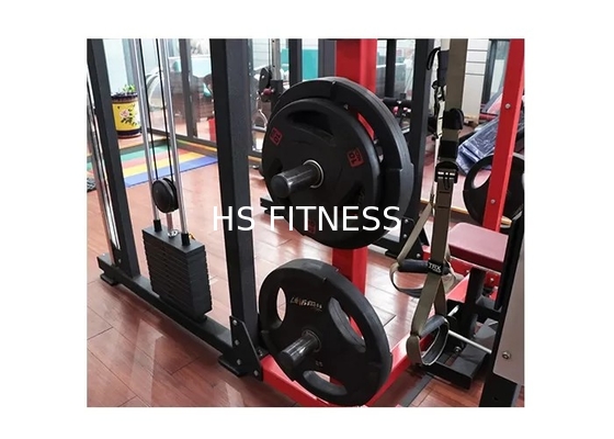 Equipo multi combinado del gimnasio de la estación, máquina comercial del cable del estante del poder