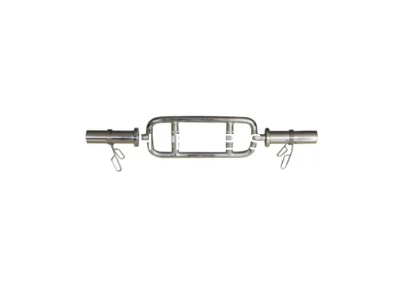 Accesorios del ejercicio del gimnasio del entrenamiento, barra suiza olímpica de acero de la aptitud del deporte