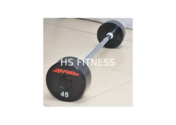 El hierro profesional Powerlifting de los accesorios del equipo del gimnasio 5KG fijó el sistema del Barbell de la PU