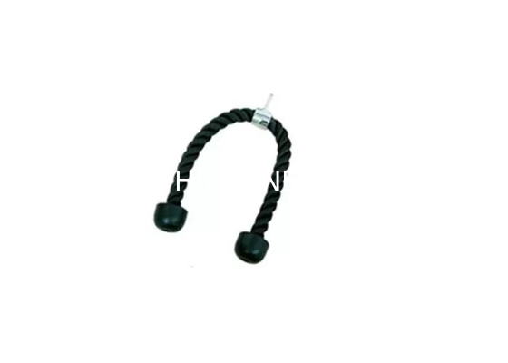 Los accesorios comerciales de la aptitud del gimnasio del ISO telegrafían cuerdas del ejercicio del Pushdown del tríceps