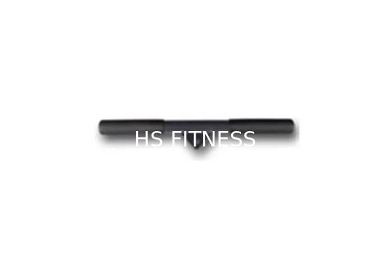 Barra recta 530*65m m del lat de los accesorios de la aptitud del club del gimnasio en negro