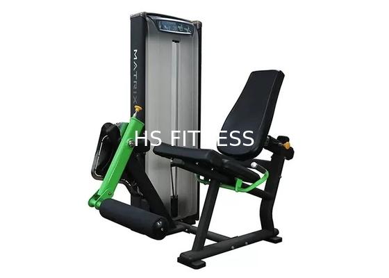 Máquina hidráulica asentada de la extensión de la pierna del equipo del gimnasio del HS del entrenamiento de la fuerza de la matriz