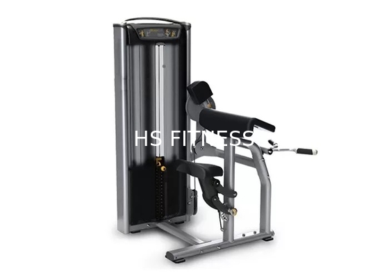 Máquina del rizo del bíceps del equipo de entrenamiento de la fuerza de la matriz del gimnasio