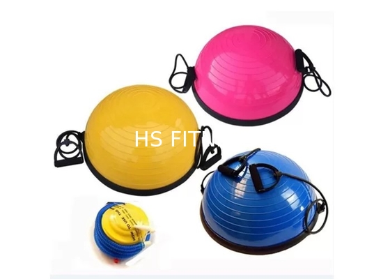 Bola de la aptitud de la yoga colorida de la gimnasia de los accesorios del entrenamiento del gimnasio de COC media