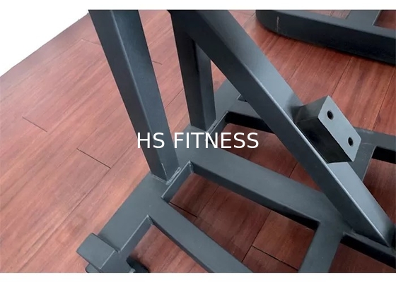 La posición en cuclillas cuadrada del equipo del gimnasio de la fuerza del martillo del tubo atormenta la capa electrostática de entrenamiento completa