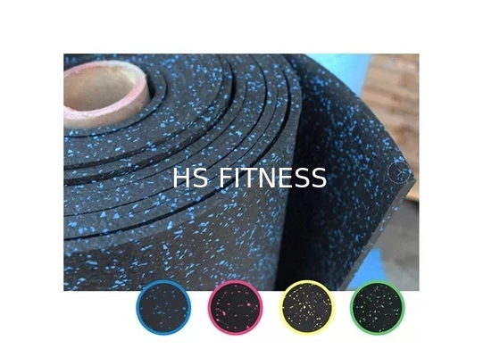 Suelo de goma amortiguador de la reducción del nivel de ruidos de los accesorios de la aptitud del gimnasio del OEM