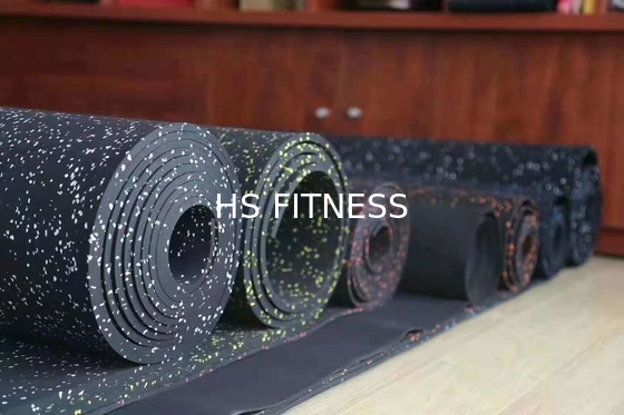 Suelo de goma amortiguador de la reducción del nivel de ruidos de los accesorios de la aptitud del gimnasio del OEM