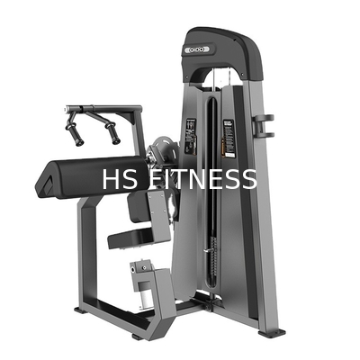 Máquina asentada comercial del tríceps para el entrenamiento del club del gimnasio